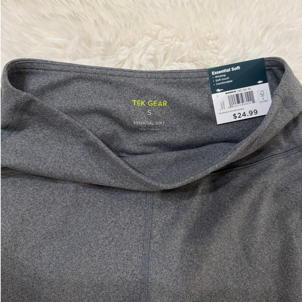 Tek Gear Essential Soft High-Rise Bootcut Yoga Pants Charcoal Gray Small NWT - Picture 4 of 7